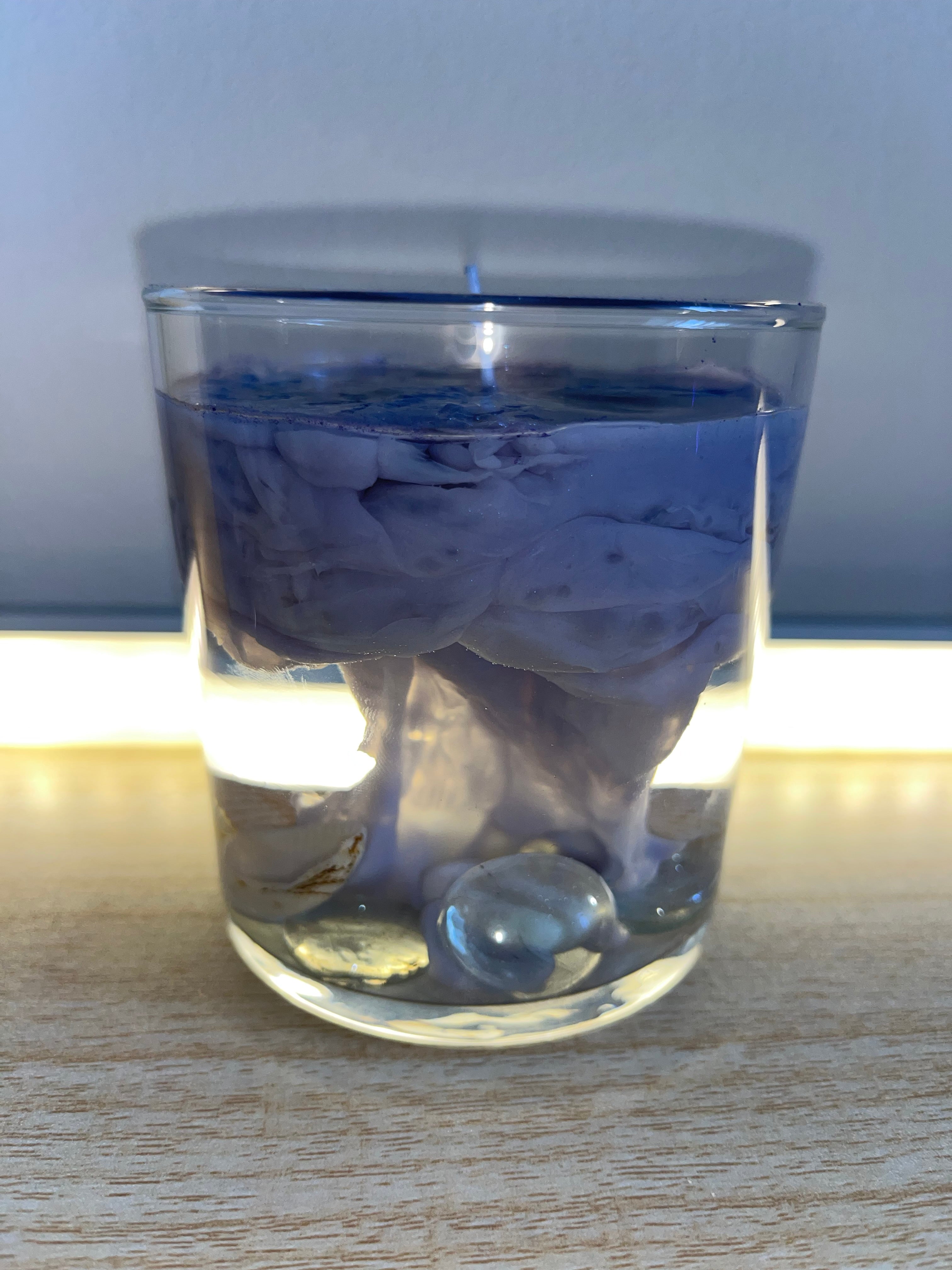 Ocean water candles