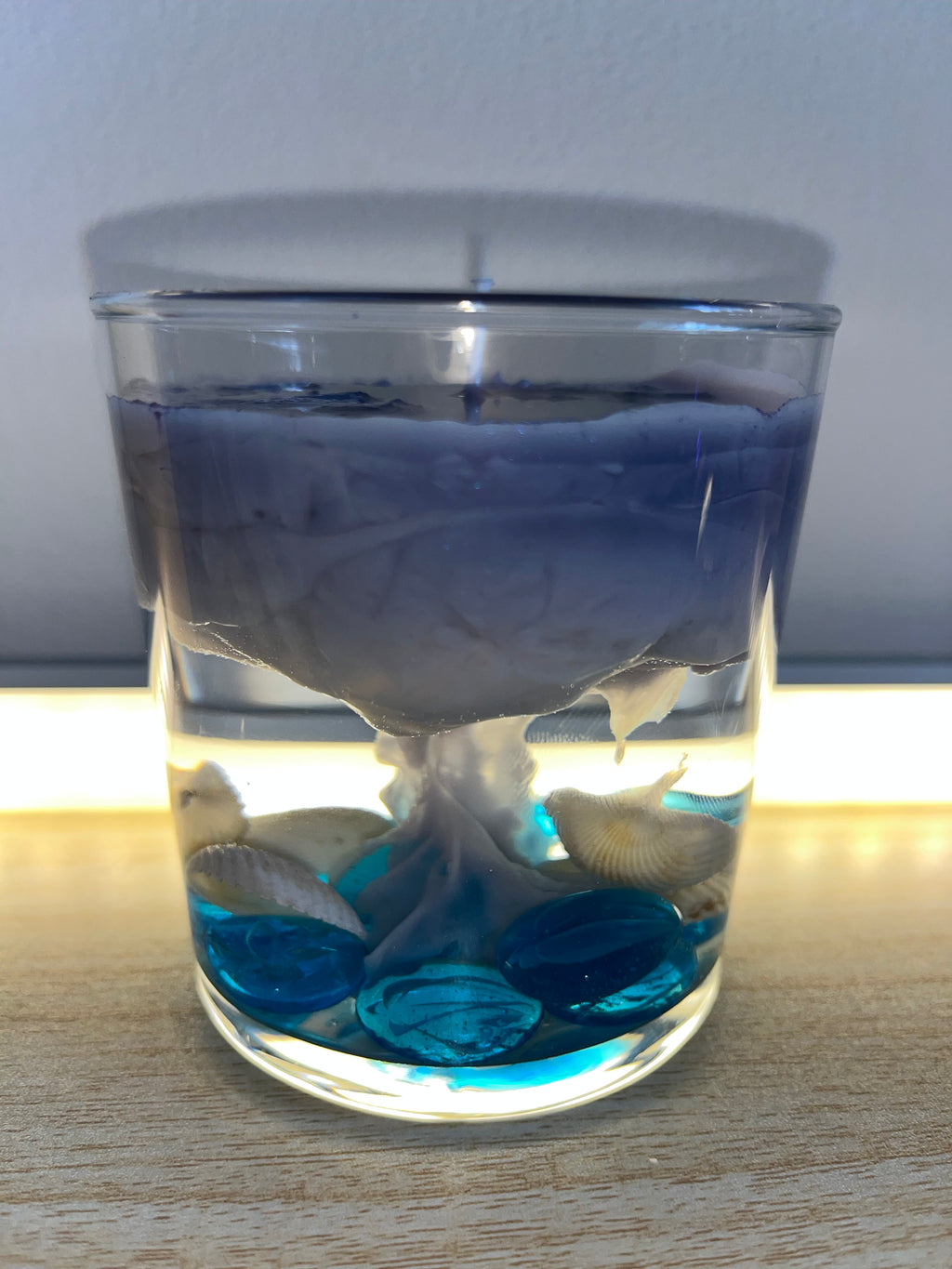 Ocean water candles